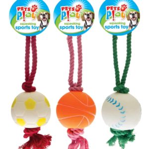 Squeeky Ball on Rope