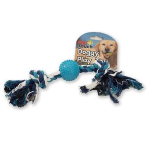 Rope with spiky ball