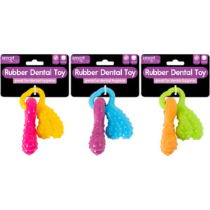 Dental Rubber Dog Toy 9cm