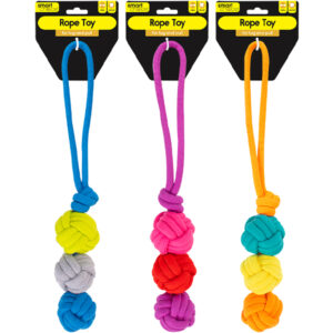Triple Knot Ball Rope Dog Toy 46cm